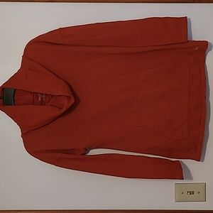 Calv8n Klein Performance cowl neck rust sweatshirt  XS